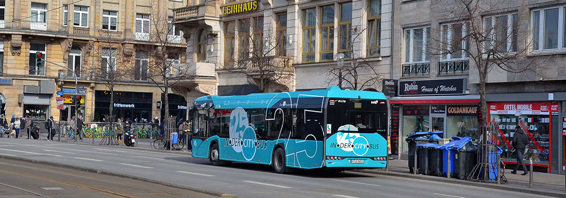 In Der City Bus Frankfurt