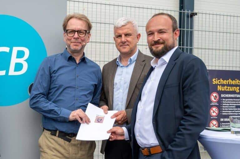 Eröffnung ICB Wasserstofftankstelle
