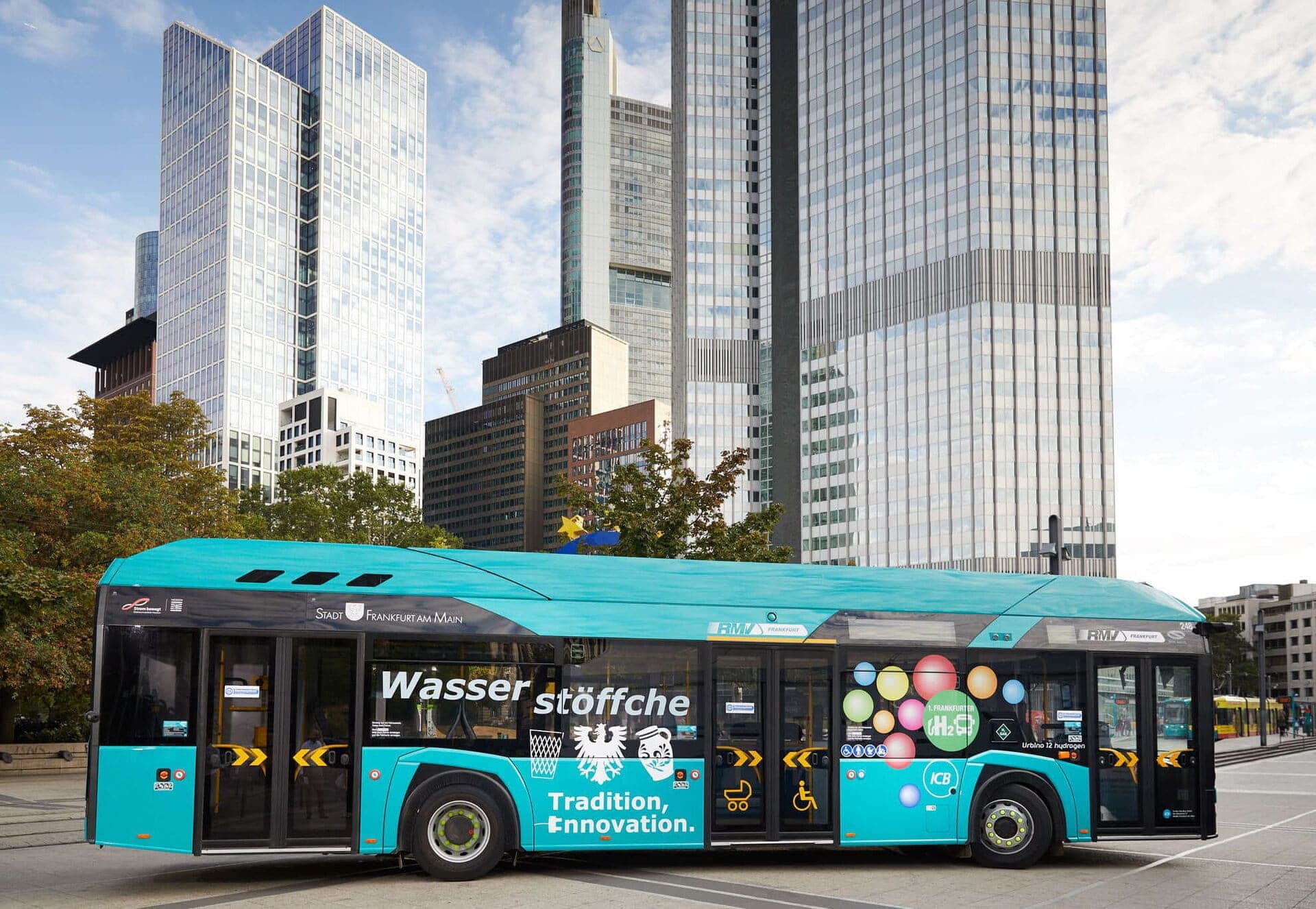 ICB - Wasserstoffbusse im Frankfurter Stadtverkehr
