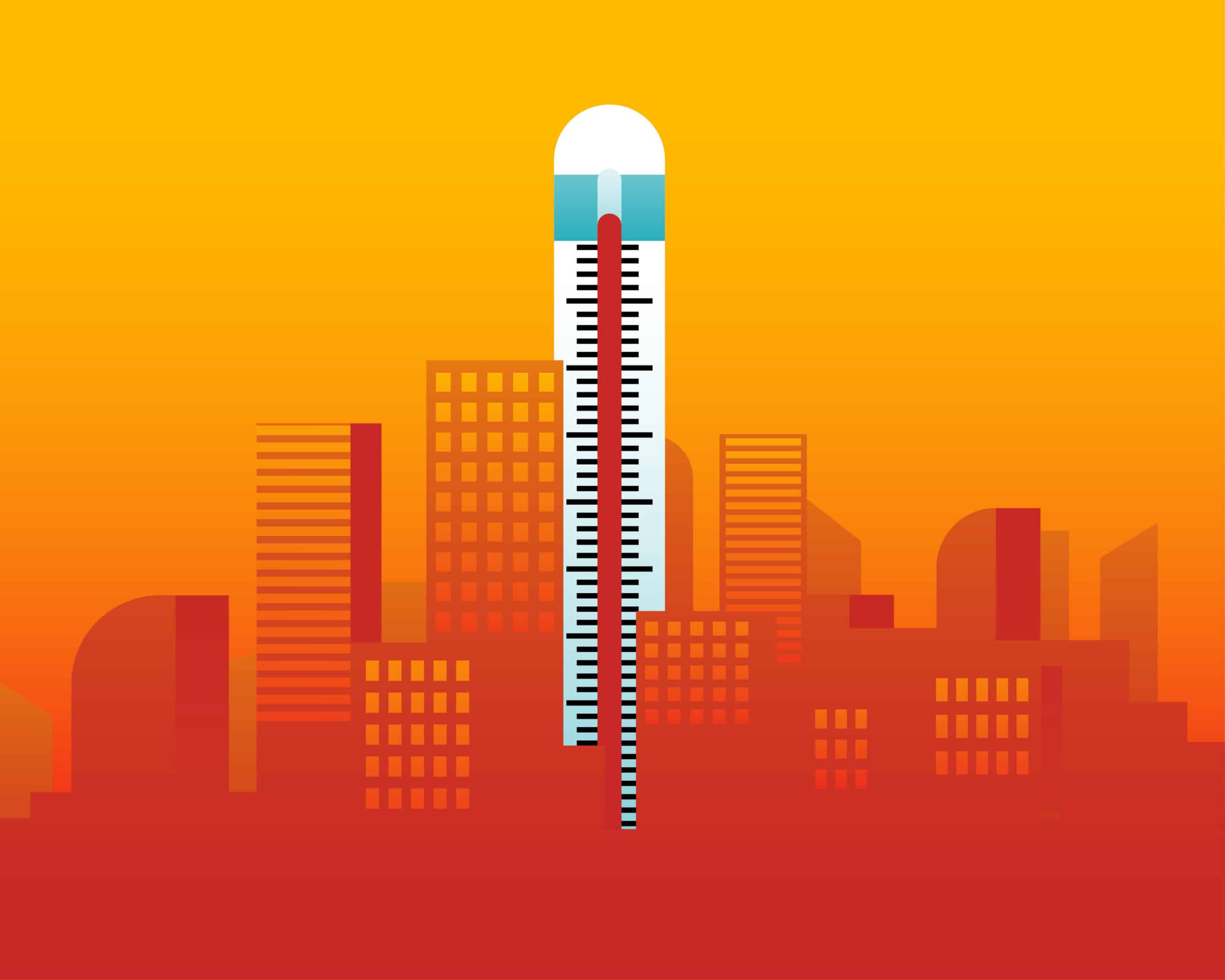 Hohe Temperaturen